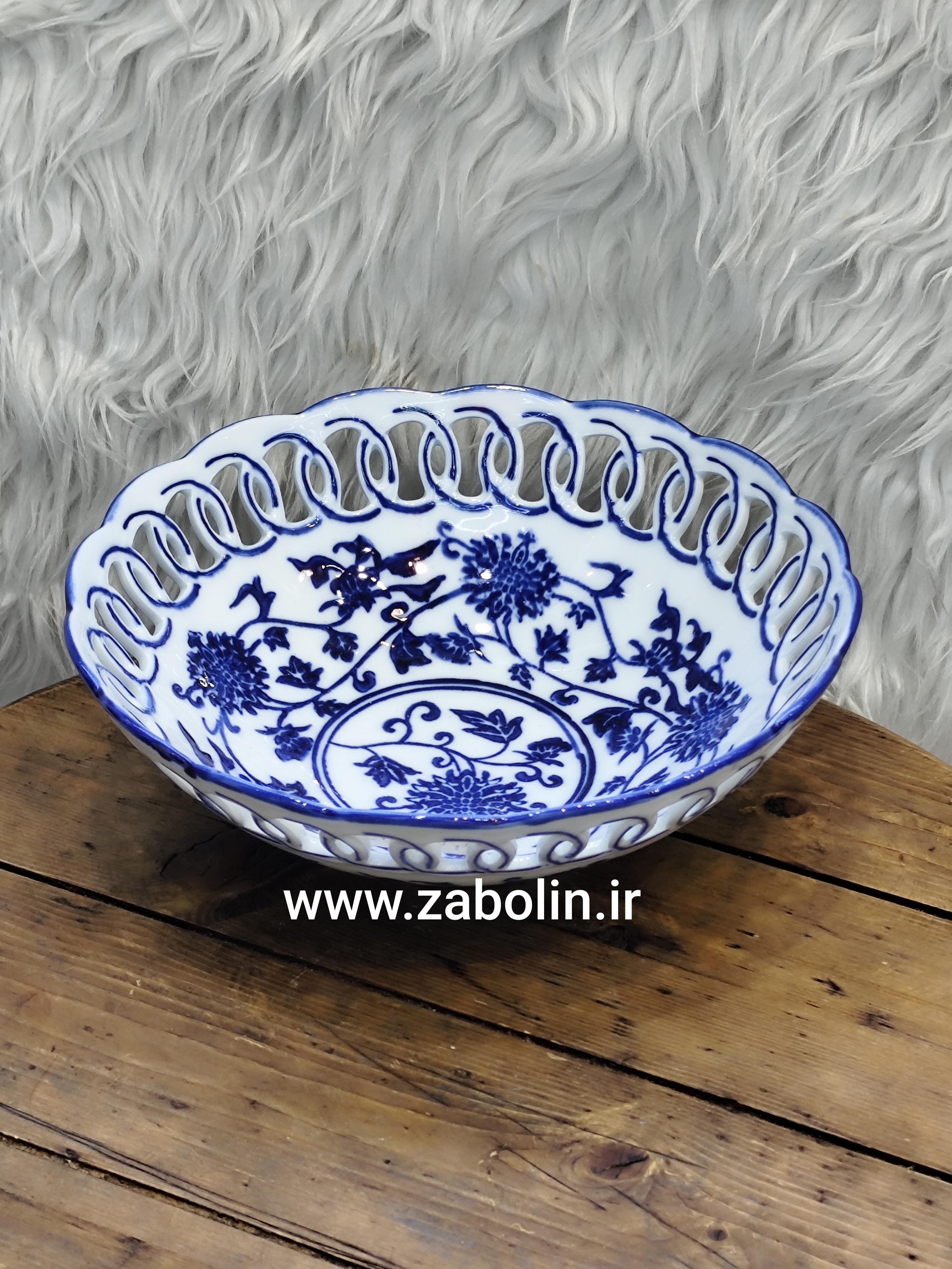 ظرف میوه چینی سایز کوچک