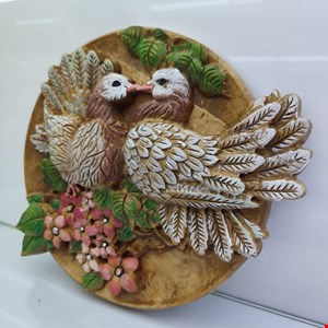 تابلو و دیوار کوب چوبی