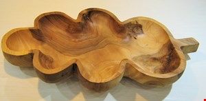 اردو خوری چوبی دست تراش 