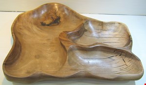 اردو چوبی روستیک سه خانه بزرگ