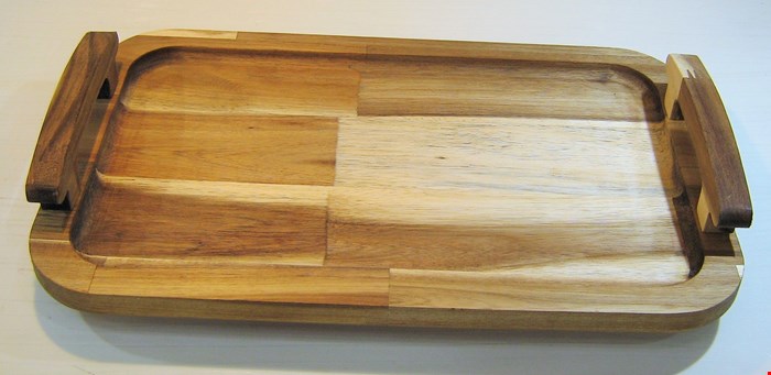 سینی چوبی آکاسیا