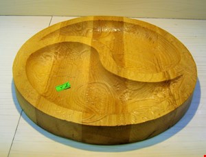 اردو خوری دو خانه طرح دار چوبی