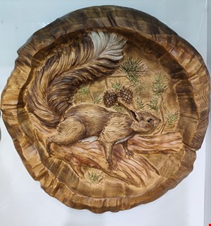 تابلو چوبی مدل سنجاب