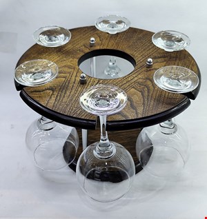 بار رومیزی گرد